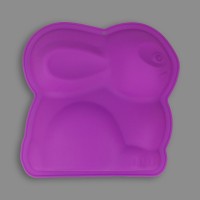 Форма силиконовая "Pan-Cake" для тортов и пирогов SPC-0017 21 x 20.8 x 3.5 см "Пасхальный кролик"