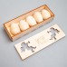 Набор пасхальных яиц №2 (5 шт.) в фанерной коробке