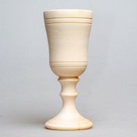 Деревянная заготовка рюмки