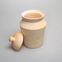 Деревянная заготовка бочонок (на конус) 1-9.624 15 см