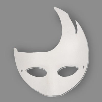 Заготовка для карнавальной маски папье-маше 2 шт 09 Месяц OBZ "Love2art"