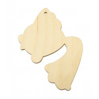 Фигурка подвес "Золотая рыбка"