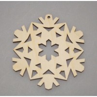 Фигурка подвес "Снежинка-07"