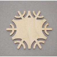 Фигурка подвес "Снежинка-09"