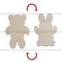 Фигурка "Мишка-Зайка" перевертыш