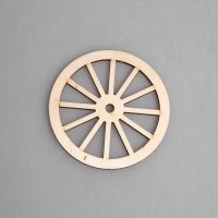 Фигурка-подвес плоская "Колесо" (большое)