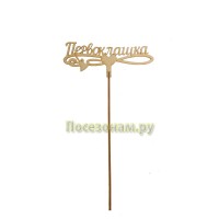 Деревянный топпер "Первоклашка"