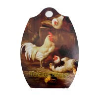 Доска декоративная с рисунком