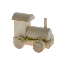 Деревянная заготовка "Паровозик мини"