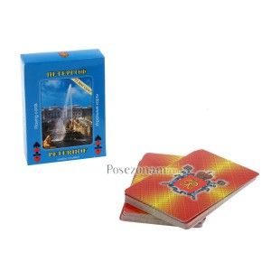 Набор сувенирных игральных карт "Петергоф"