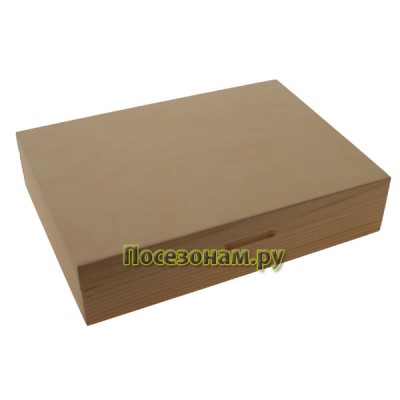 Коробка деревянная под бумаги 130
