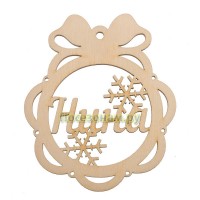 Именной шар-подвес "Нина"